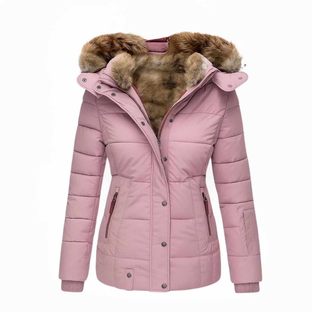 Aileen™ | Warm, fur-lined winter coat