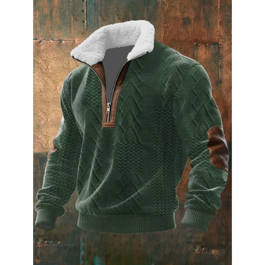 Henry - High Neck Fleece Sweater