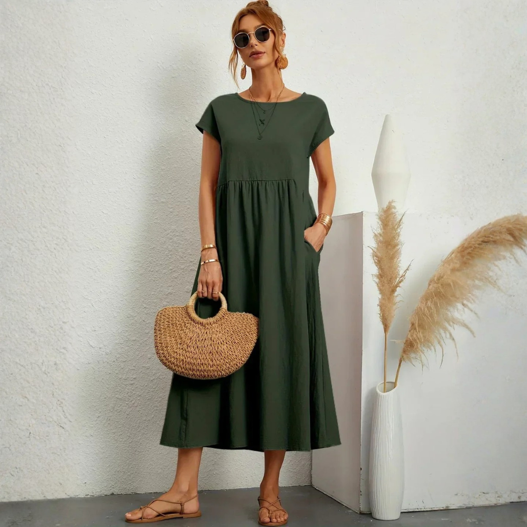 Anne - Elegant and comfortable long flowing dress