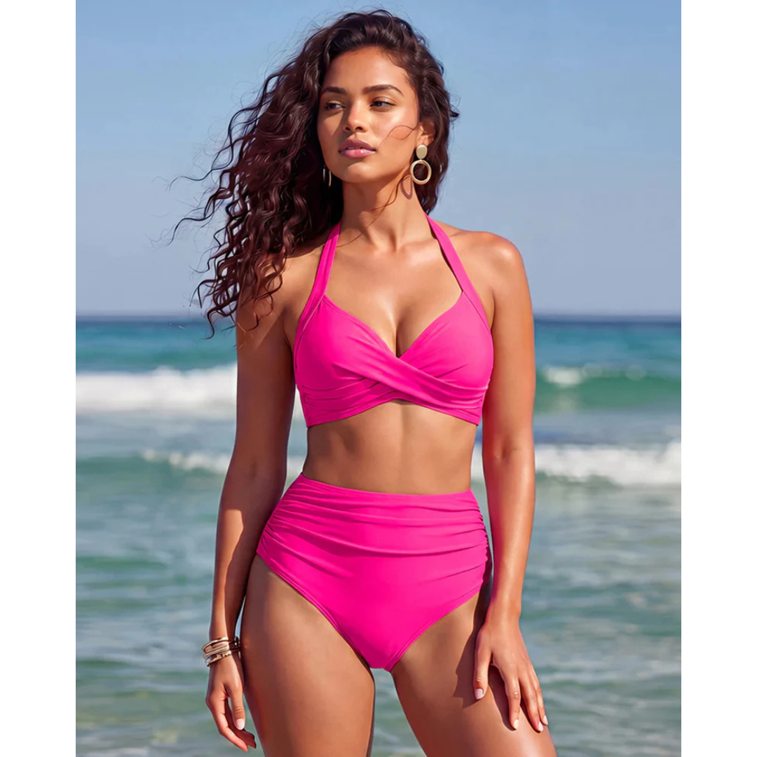 Saoirse | 2-in-1 High-Waisted Tummy Control Bikini