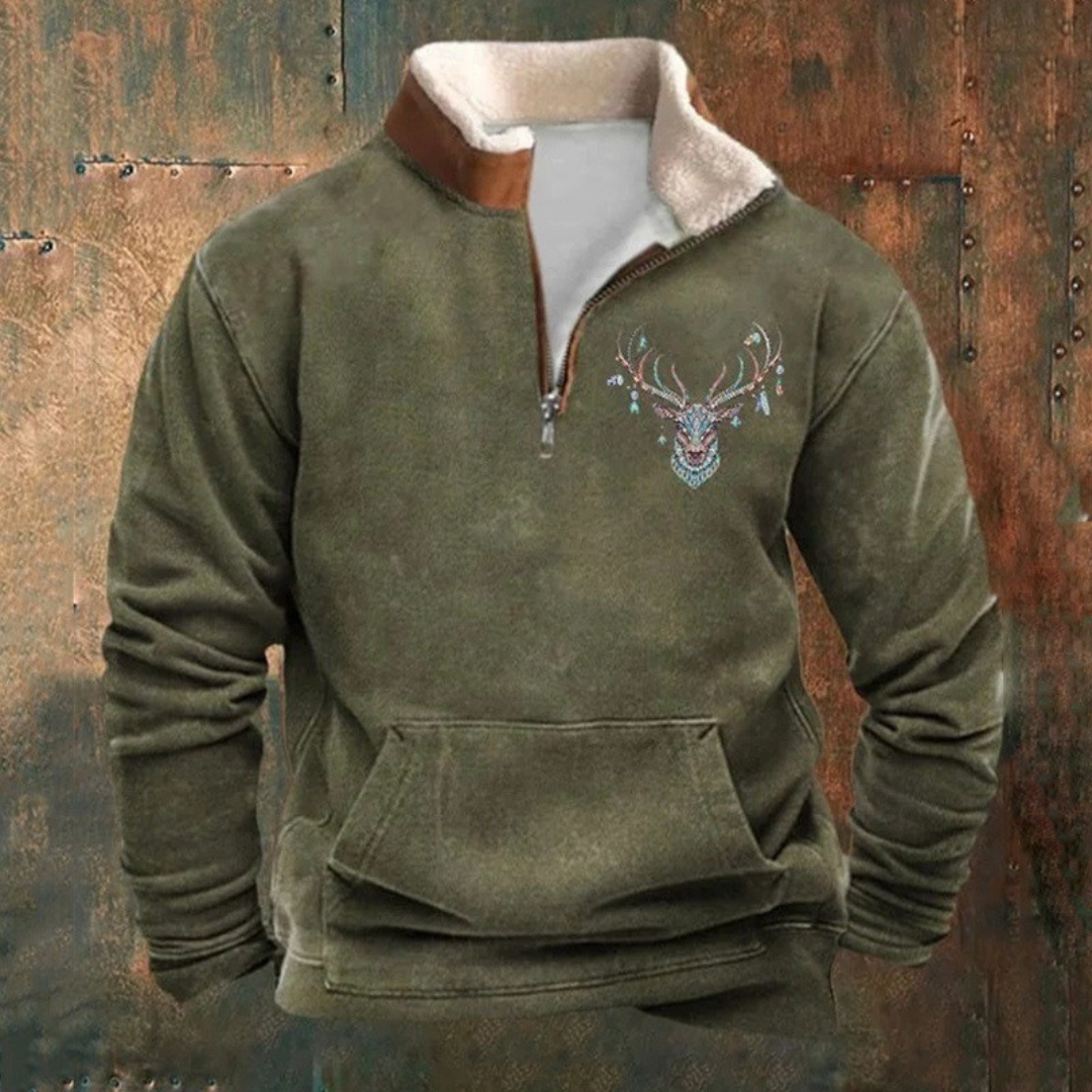 Pierre - Zip-Up Jumper