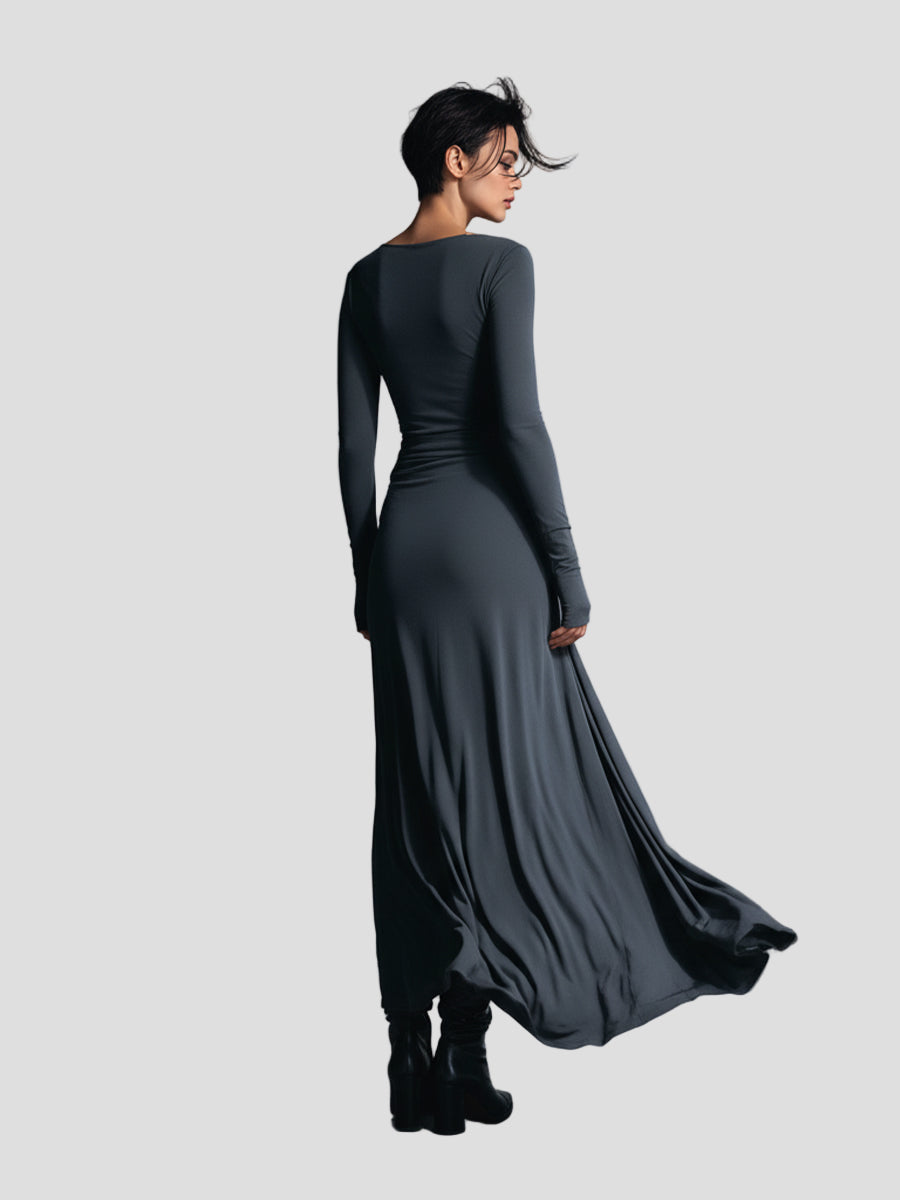 Anna | Elegant Dress Made of Stretch Fabric with a Shaping Effect