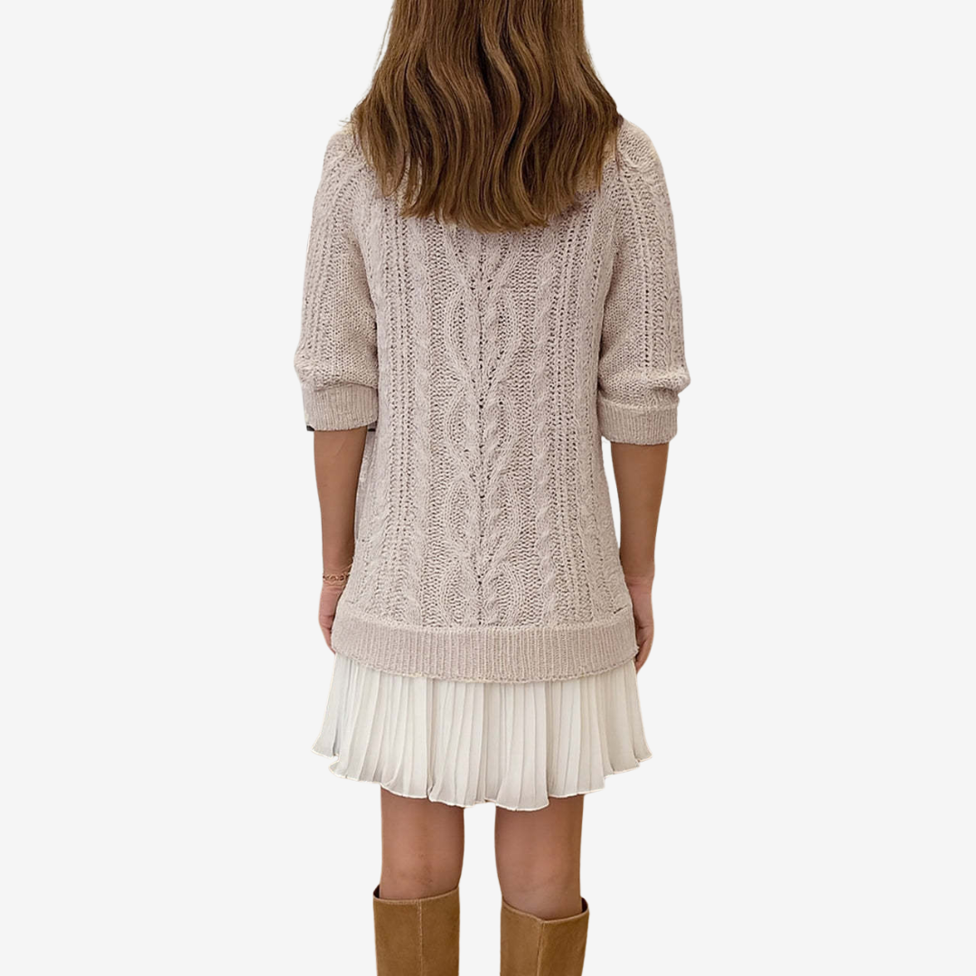 Aoife™ Knit Sweater Dress