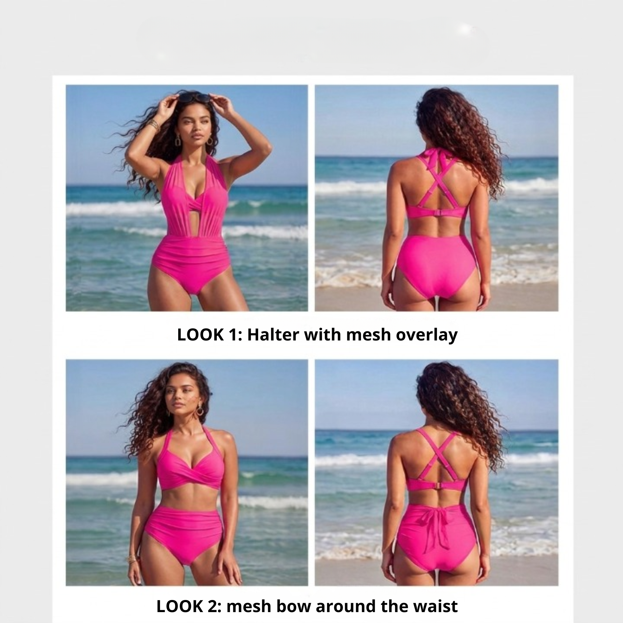 Saoirse | 2-in-1 High-Waisted Tummy Control Bikini