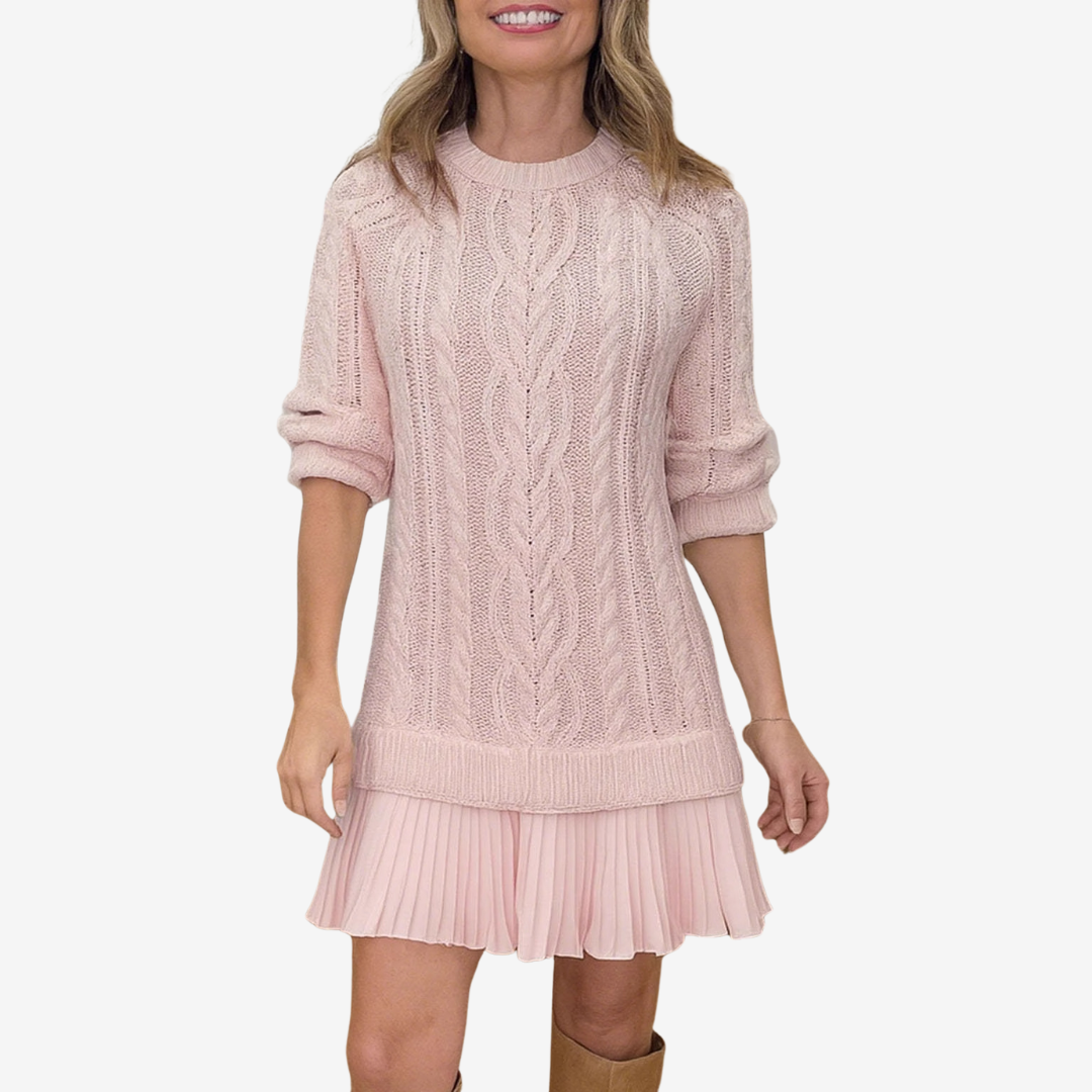 Aoife™ Knit Sweater Dress