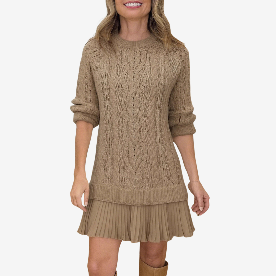 Aoife™ Knit Sweater Dress