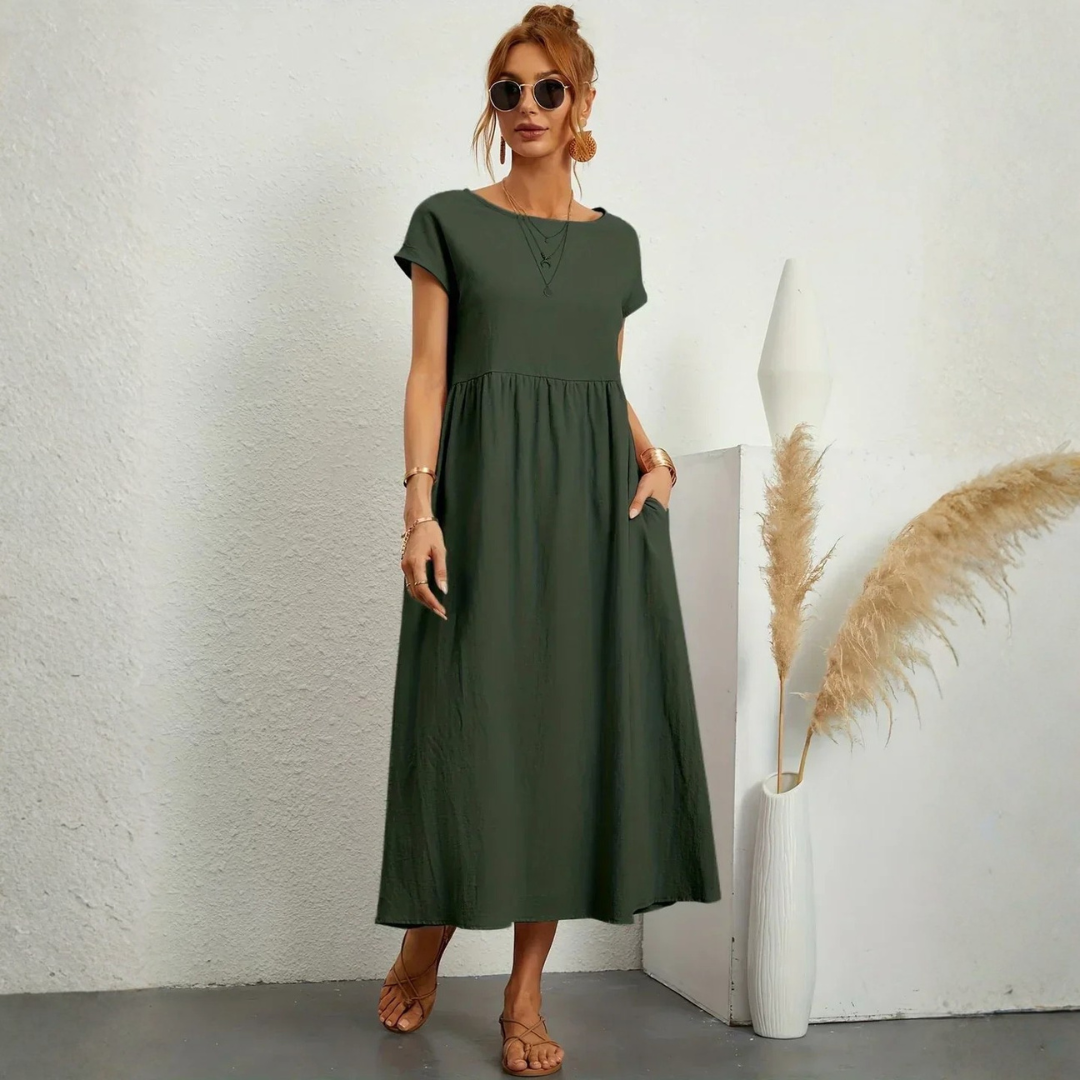 Anne - Elegant and comfortable long flowing dress