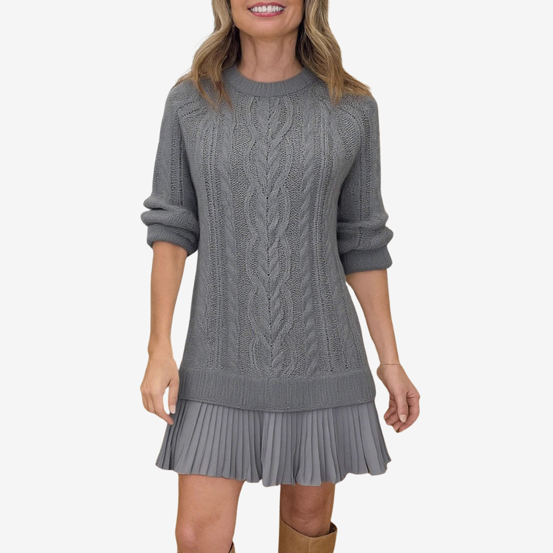 Aoife™ Knit Sweater Dress