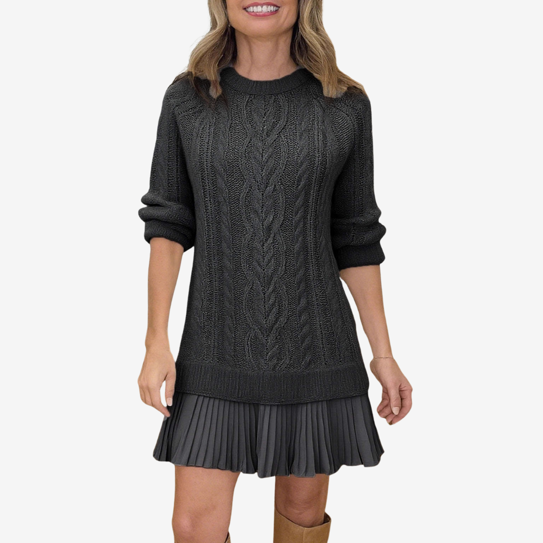 Aoife™ Knit Sweater Dress