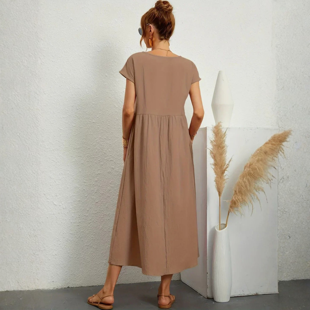 Anne - Elegant and comfortable long flowing dress