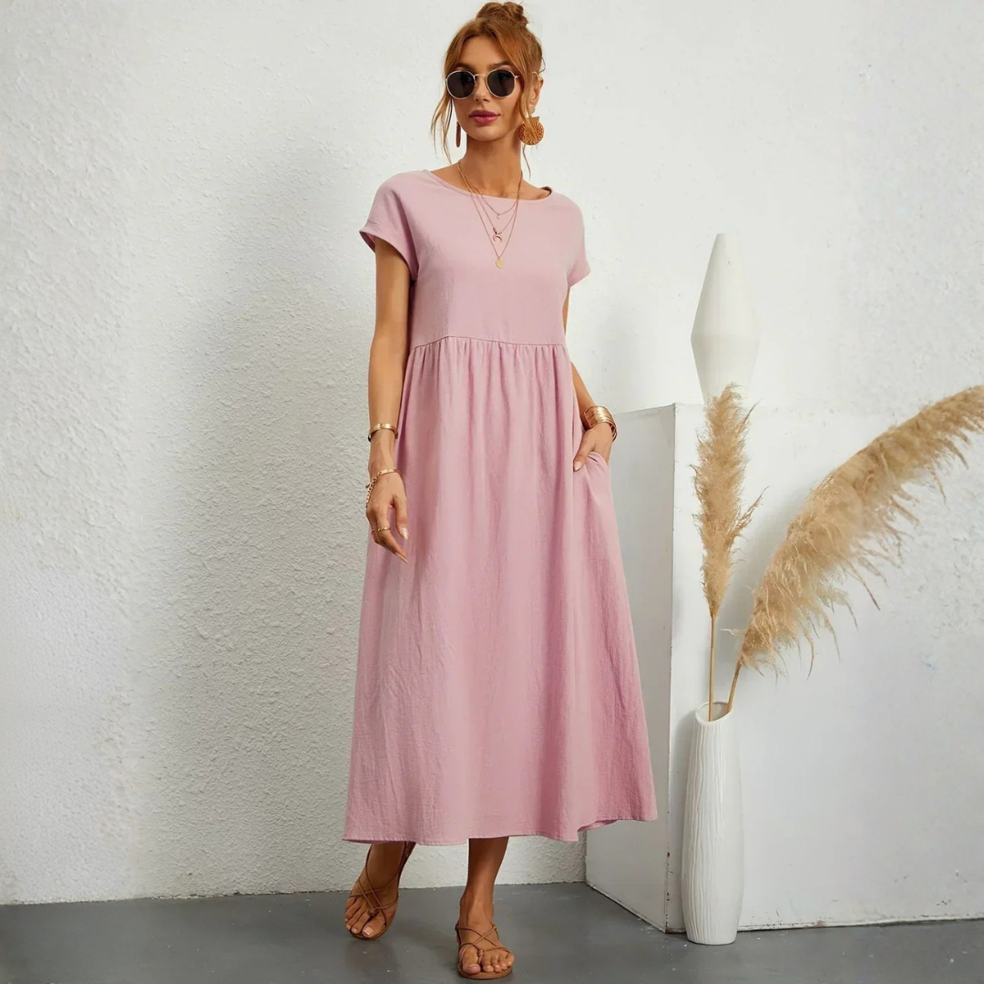 Anne - Elegant and comfortable long flowing dress