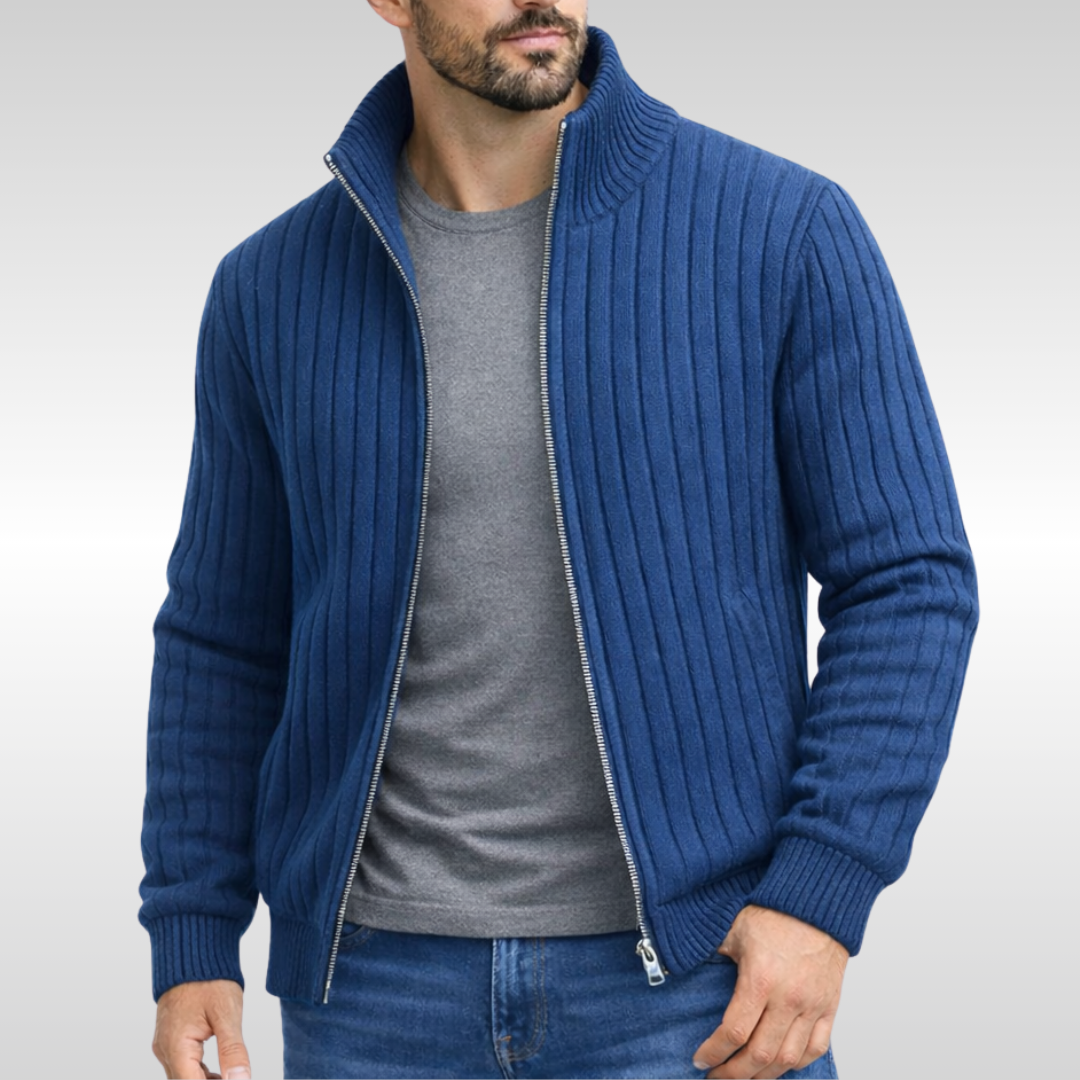 DUMONT LYON | GILET ZIPPÉ ÉLÉGANT CLASSIQUE