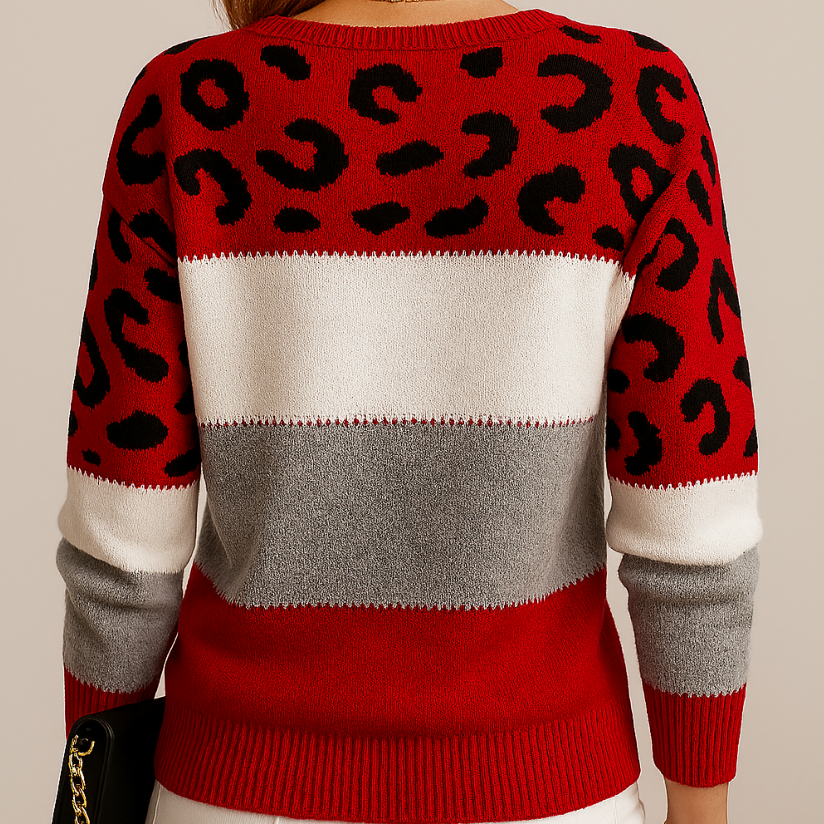 O'Dara Classic | Elegant Leopard Sweater