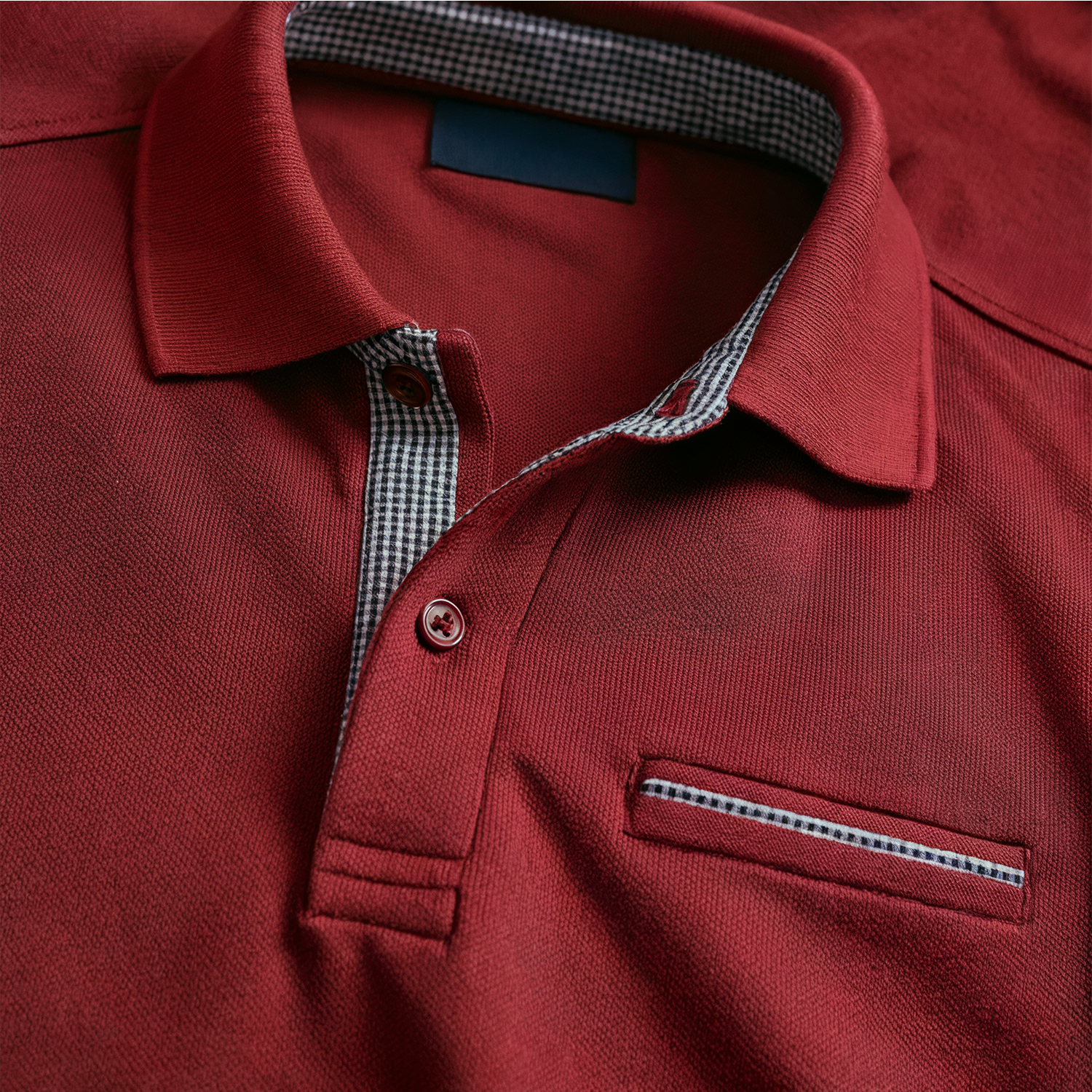 Gavin™ - Long Sleeve Polo Shirt