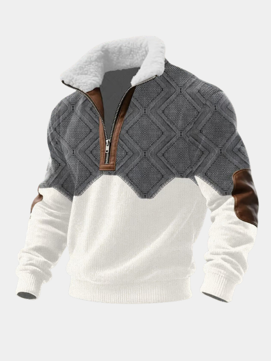 Henry - High Neck Fleece Sweater