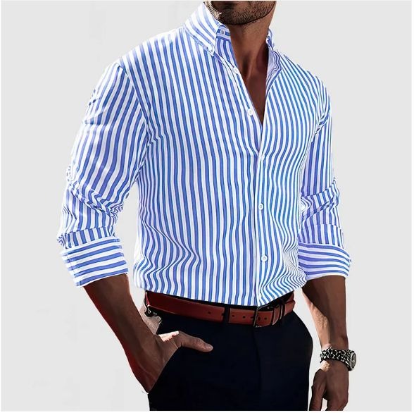 William - High quality stylish striped blouse