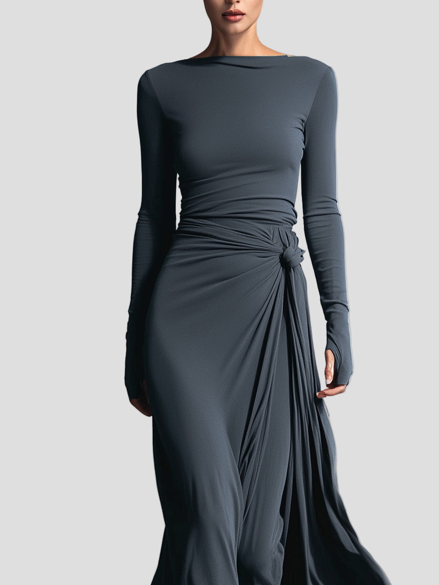 Anna | Elegant Dress Made of Stretch Fabric with a Shaping Effect