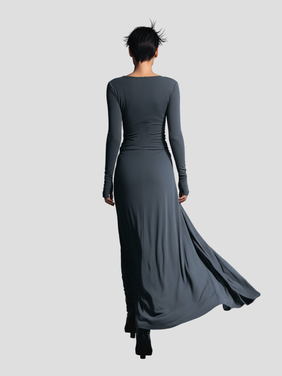 Anna | Elegant Dress Made of Stretch Fabric with a Shaping Effect