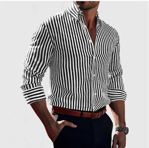 William - High quality stylish striped blouse