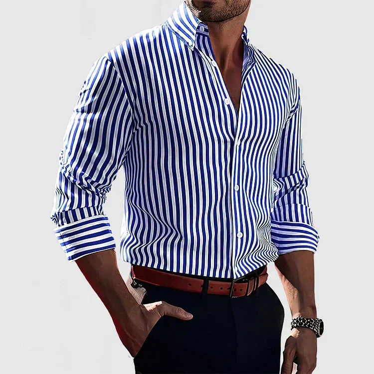 William - High quality stylish striped blouse