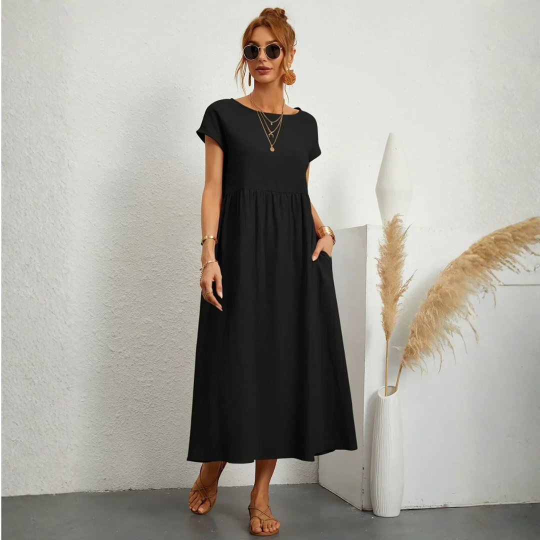 Anne - Elegant and comfortable long flowing dress