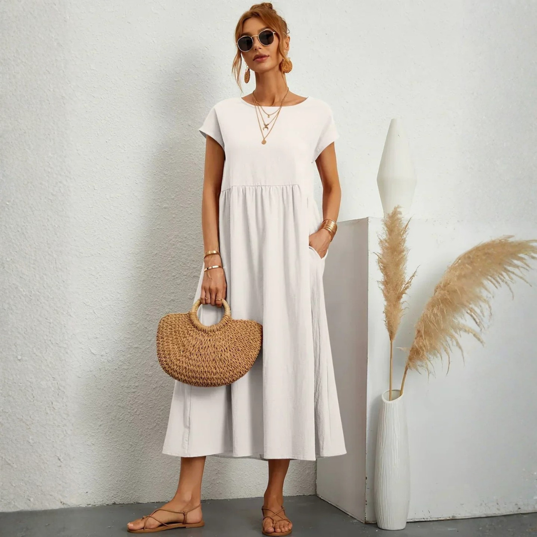 Anne - Elegant and comfortable long flowing dress