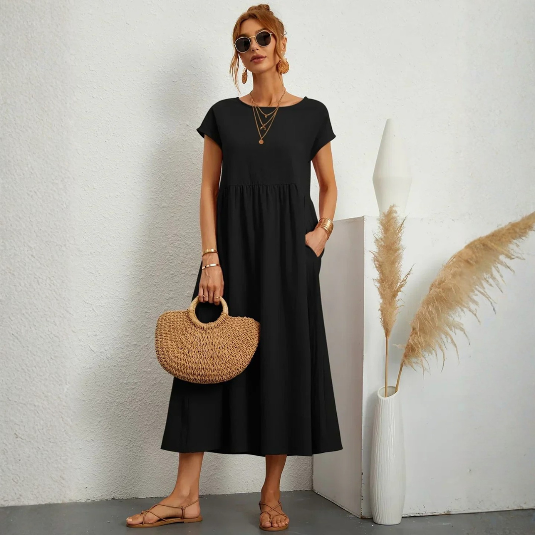 Anne - Elegant and comfortable long flowing dress
