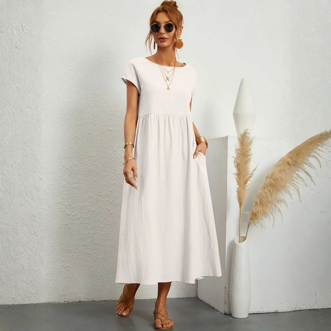 Anne - Elegant and comfortable long flowing dress