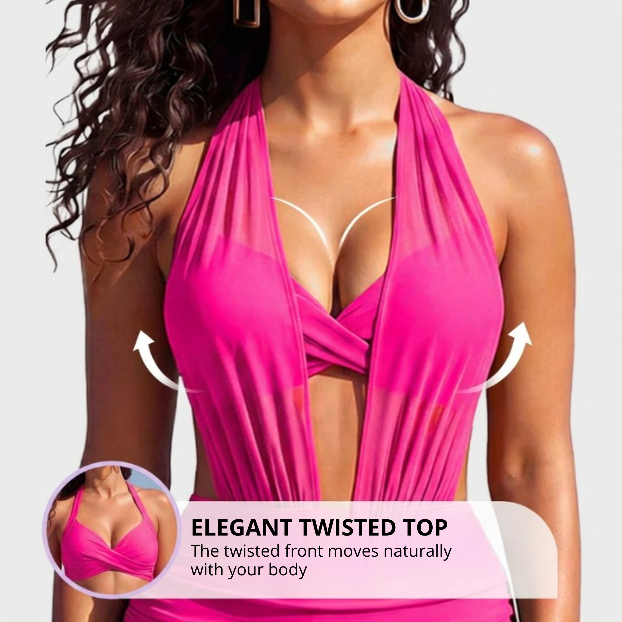 Saoirse | 2-in-1 High-Waisted Tummy Control Bikini