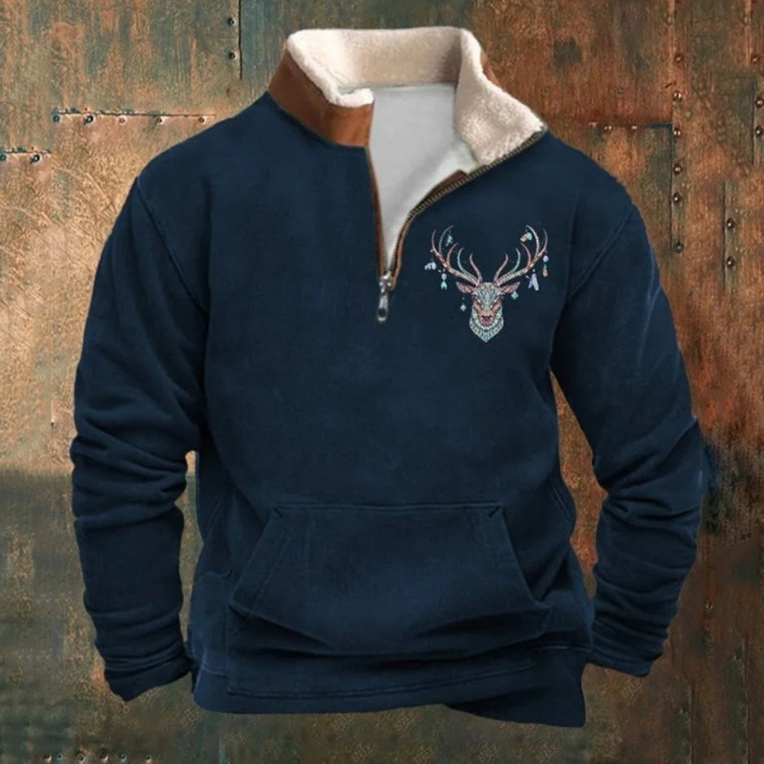 Pierre - Zip-Up Jumper