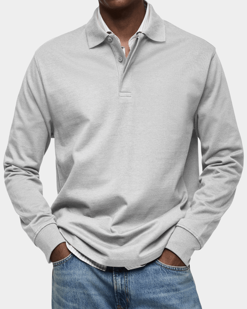 Richard - Comfortable long-sleeved spring polo shirt