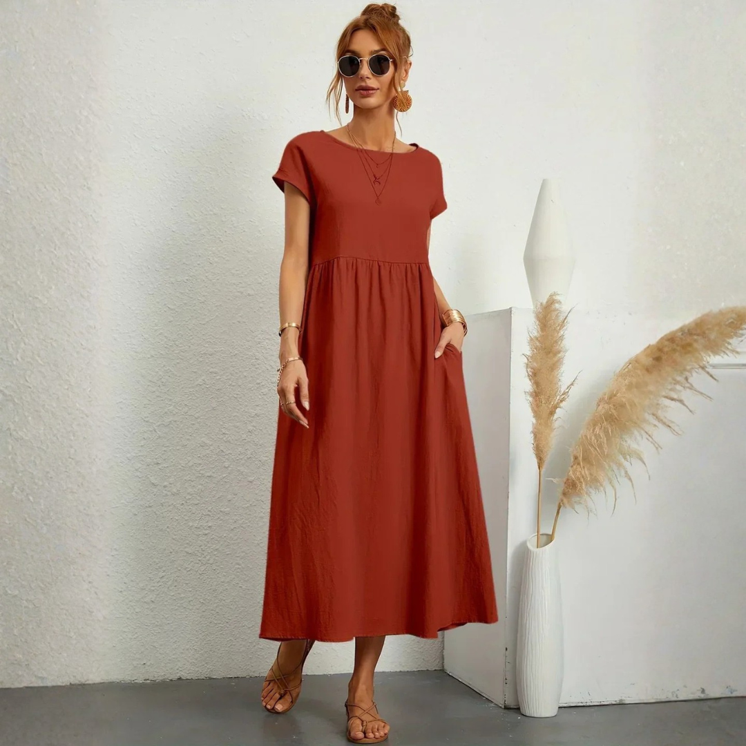 Anne - Elegant and comfortable long flowing dress