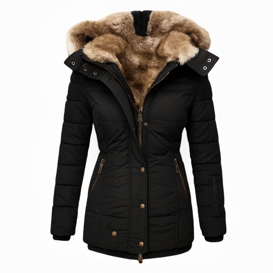 Aileen™ | Warm, fur-lined winter coat