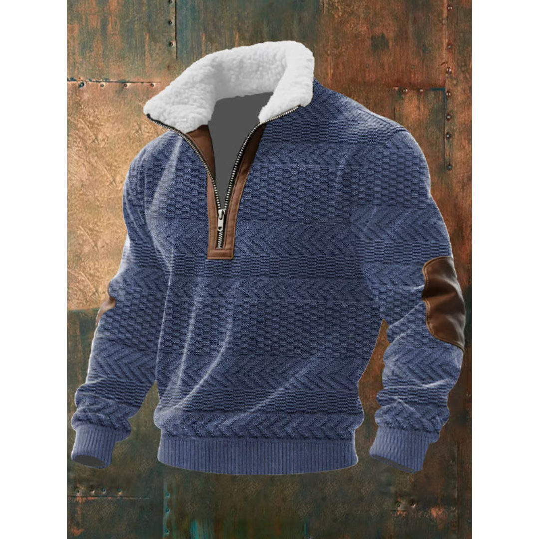 Henry - High Neck Fleece Sweater