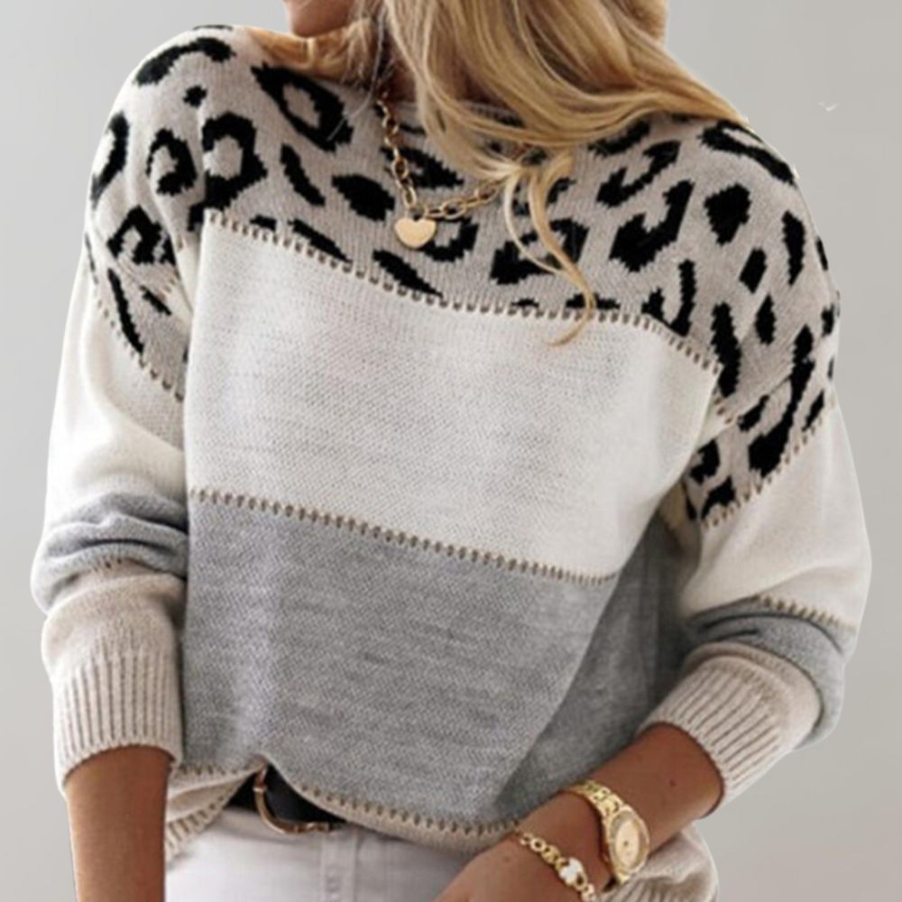 O'Dara Classic | Elegant Leopard Sweater