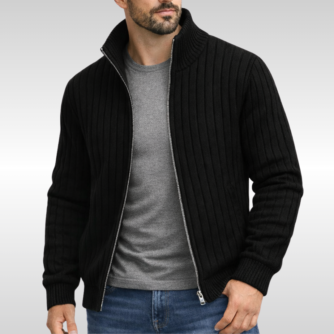DUMONT LYON | GILET ZIPPÉ ÉLÉGANT CLASSIQUE