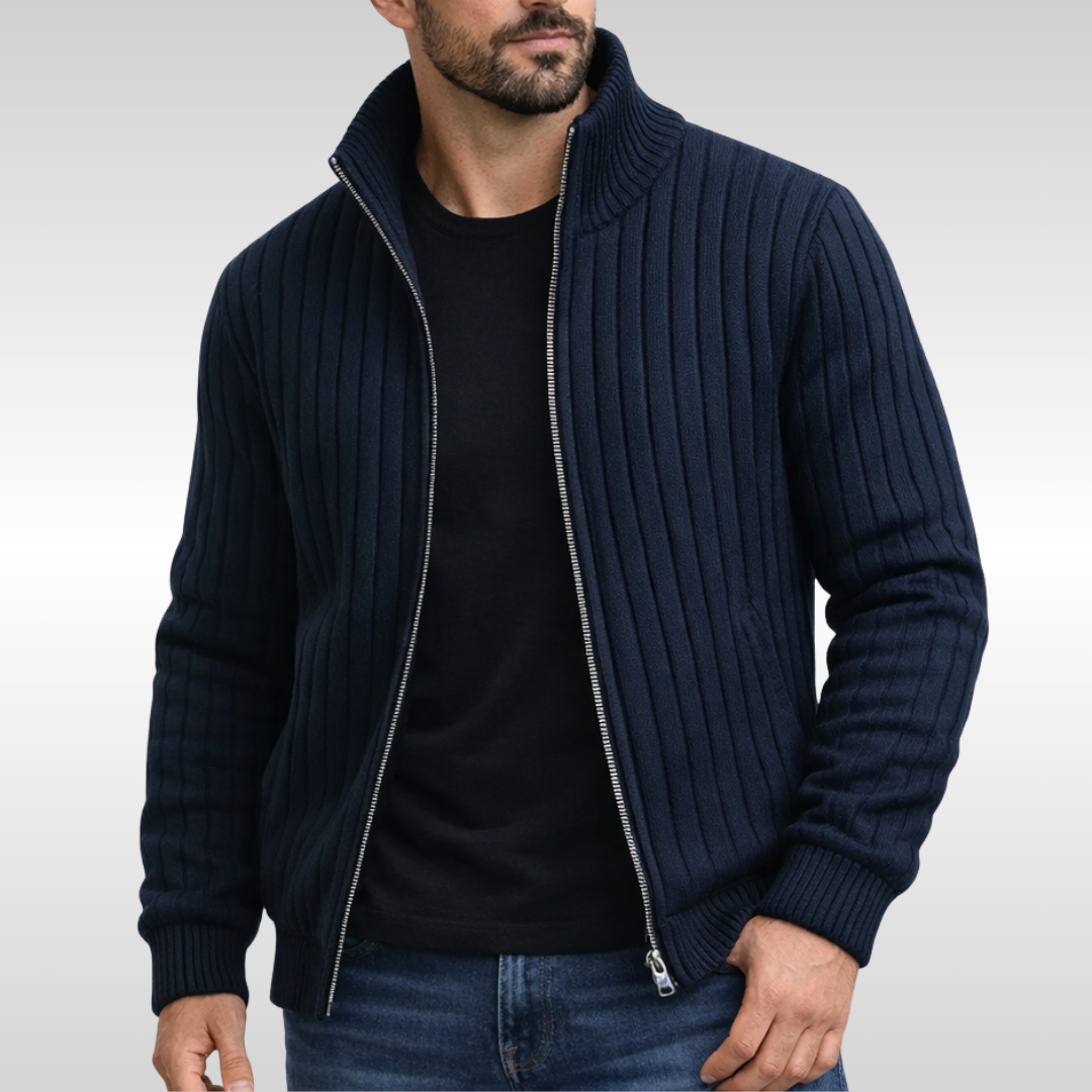 DUMONT LYON | GILET ZIPPÉ ÉLÉGANT CLASSIQUE