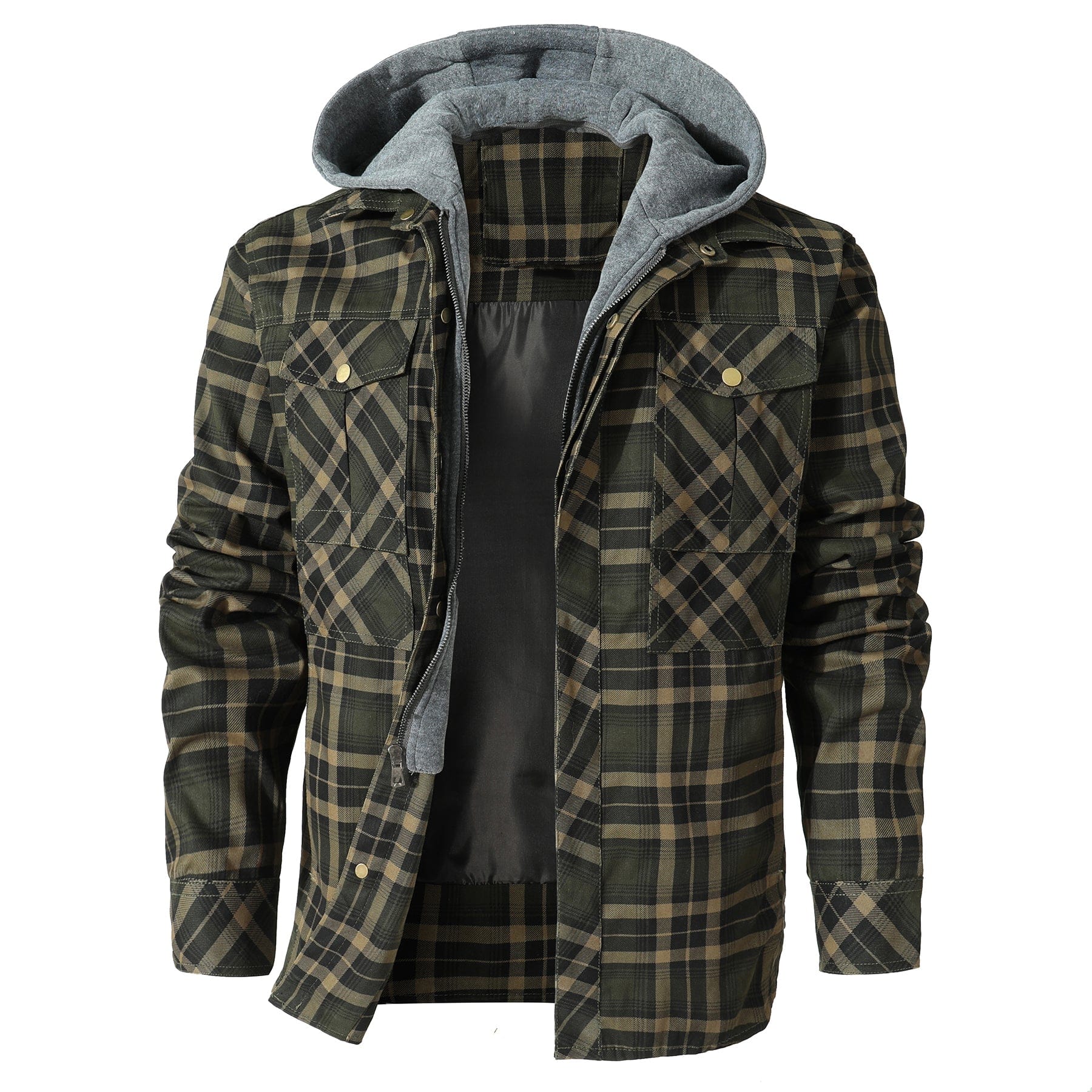 O'Dara Classic | Flannel Jacket with Hood