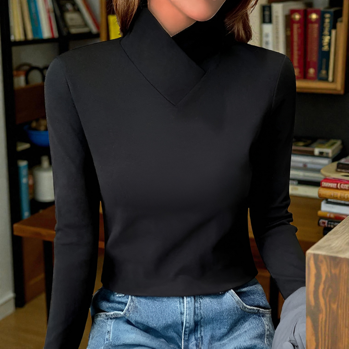 Sheyla™ | Elegant roll neck