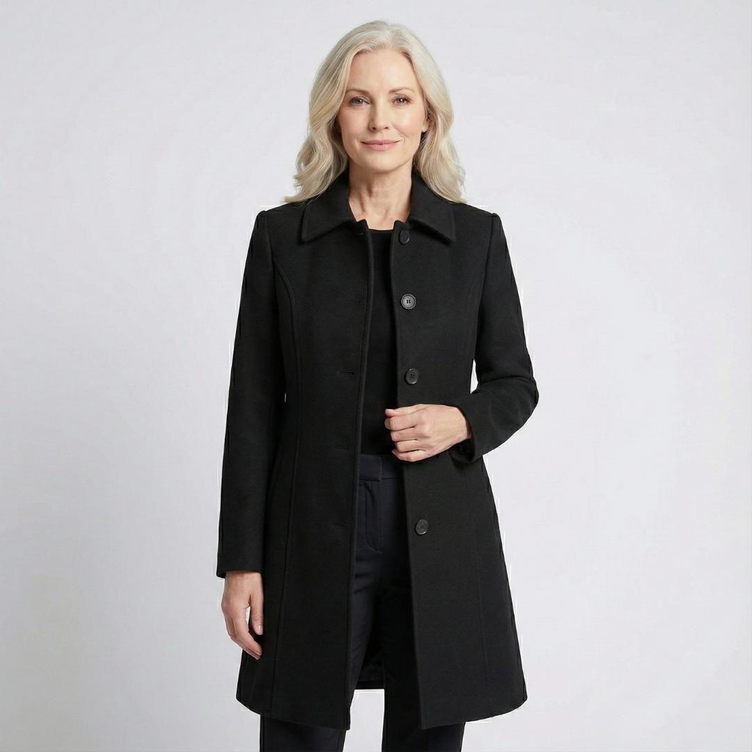 Jenny - Single Breasted Winter Trench Coat