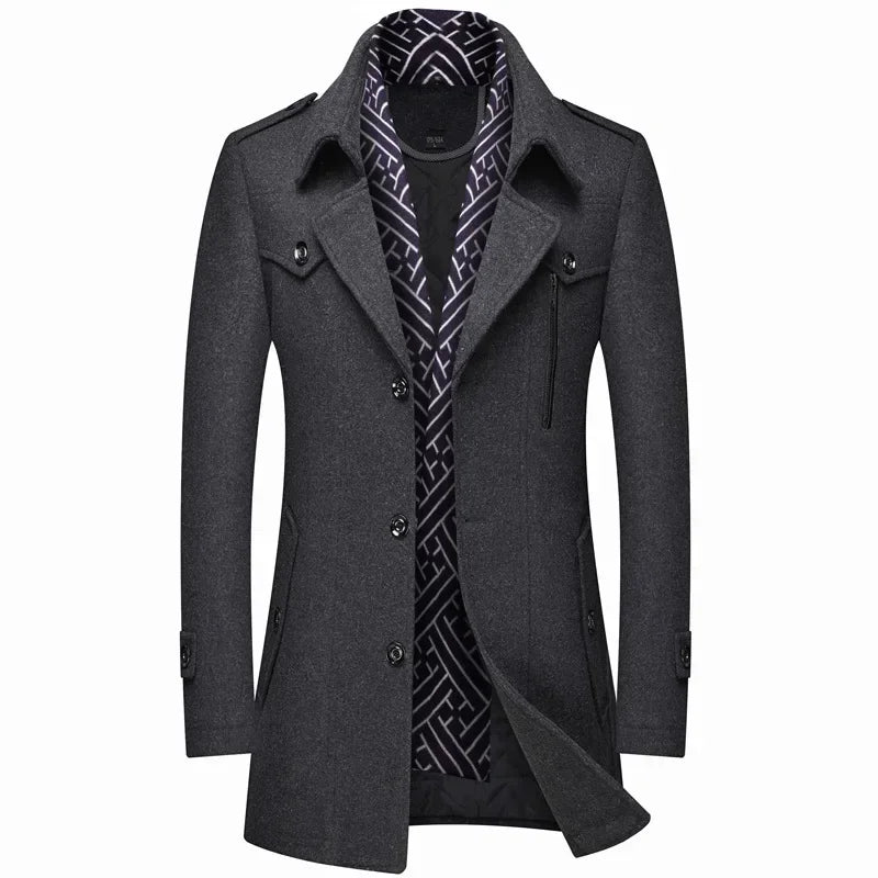 O'Dara | WINTER WOOL COAT FOR MEN