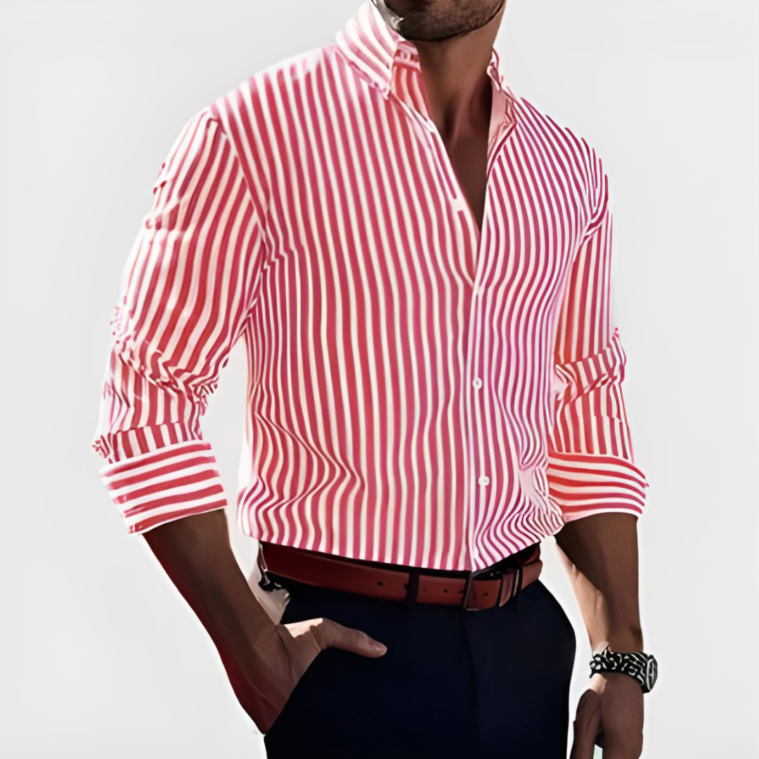 William - High quality stylish striped blouse