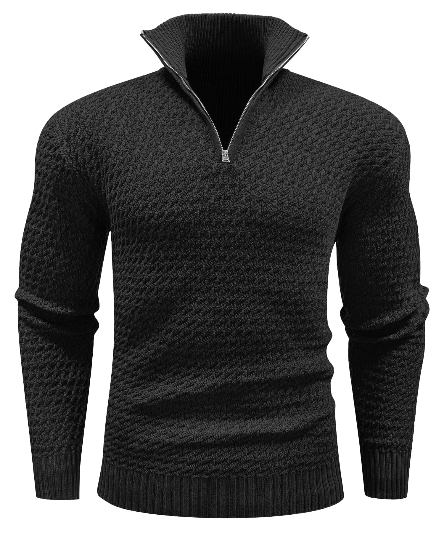 O'Dara Classic | Quarter-Zip Roll Neck Jumper